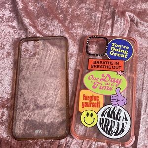 Two iPhone cases